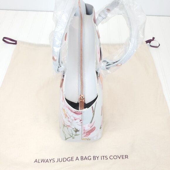Ted Baker London Jovelle Floral Leather Tote - Picture 14 of 16